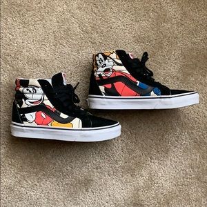 Vans Disney SK8 Hi Mickey & Friends Black Sneakers